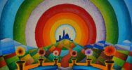 Arcobaleno - 56x43 olio